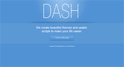 Desktop Screenshot of designedbydash.com