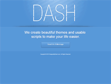 Tablet Screenshot of designedbydash.com